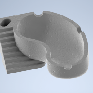 3D-модель для литья пепельницы